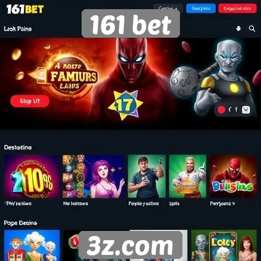 161 bet : Opções de jogos disponíveis na 161 bet